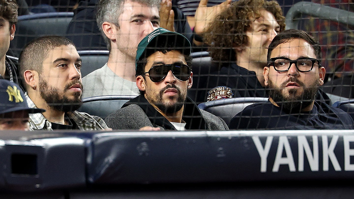 Report: Bad Bunny appears to sit during 'God Bless America' at Yankee Stadium