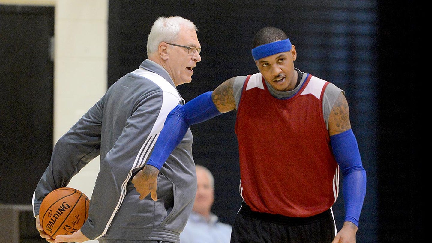Phil Jackson revisits Knicks fallout, blames 'busted' bond with Carmelo Anthony