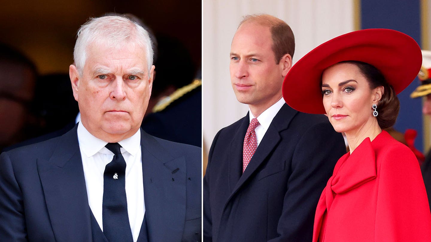 Prince Andrew’s jealousy of Kate Middleton’s royal success fueled rift with Prince William: experts