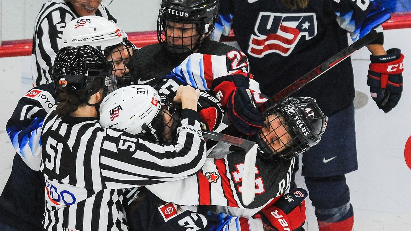US women's hockey stars are prepared to fight Canada players at Winter Olympics amid rising tensions