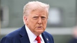 donald trump making stern face