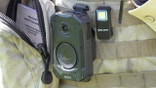 A Pima County deputy wears an Axon body camera in a simulation of an emergency call.