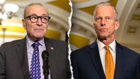 Chuck Schumer endorsed the continuing resolution as Senate Republicans race to clear a government funding bill before leaving Washington, D.C.