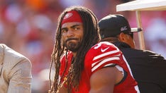 49ers star linebacker Fred Warner carted off field with gruesome ankle injury against Buccaneers