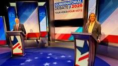 Final faceoff: Democrat, Republican nominees in key race for governor blast each other on debate stage