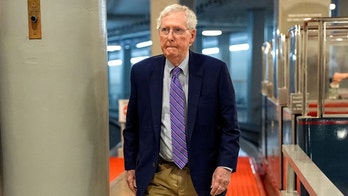 Sen. Mitch McConnell seen on video falling inside Senate building