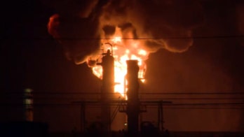 Fire at Chevron refinery sends massive flames shooting into Southern California night sky