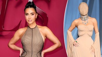 Kim Kardashian covers entire face with 'strange' nude mask at Academy Museum Gala, sparks online mystery