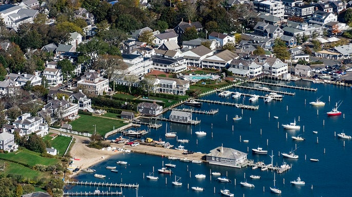 Martha's Vineyard aerial