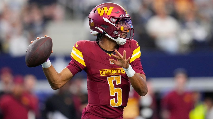 Commanders' Tyler Biadasz praises Jayden Daniels for veteran maturity