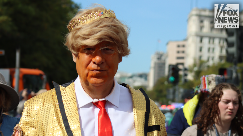 In Photos: Bernie Sanders, costumed demonstrators rally against Trump at No Kings Day protest  at george magazine