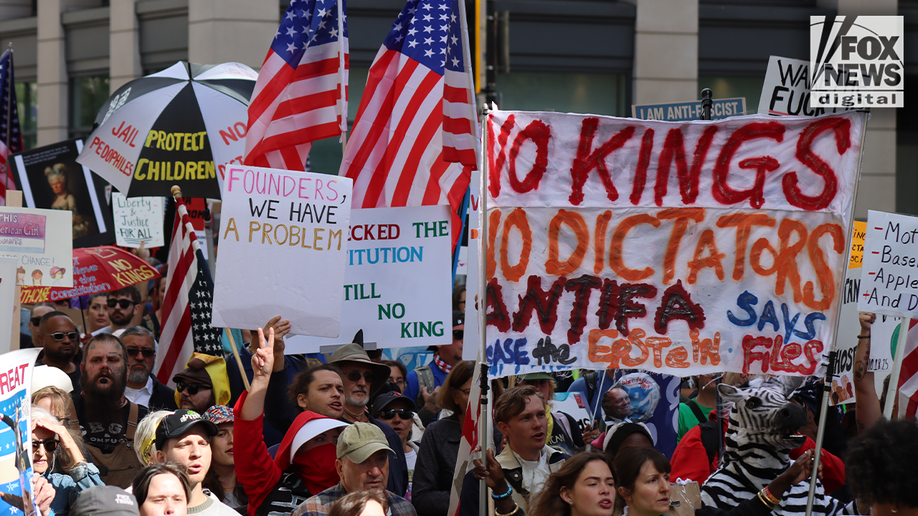 In Photos: Bernie Sanders, costumed demonstrators rally against Trump at No Kings Day protest  at george magazine
