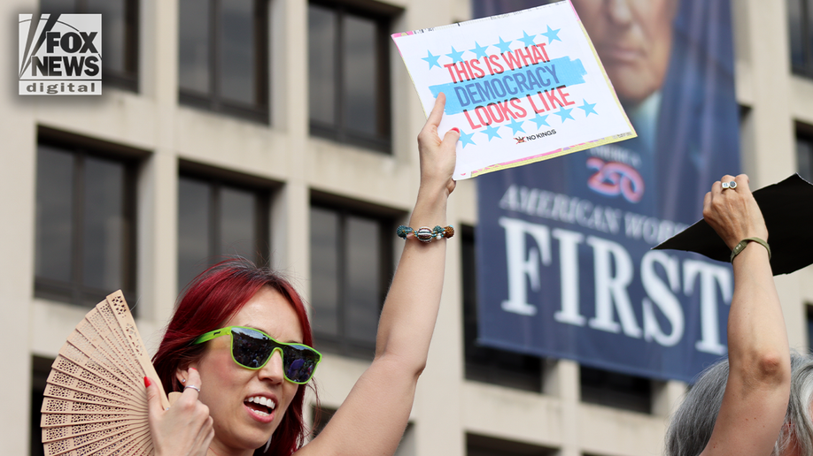 In Photos: Bernie Sanders, costumed demonstrators rally against Trump at No Kings Day protest  at george magazine