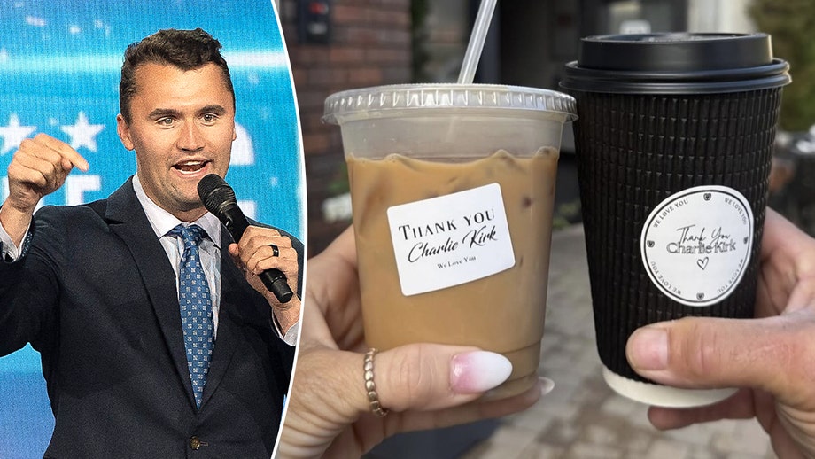 Coffee shop that honored Charlie Kirk sees huge sales surge after it's 'flooded with righteous people'