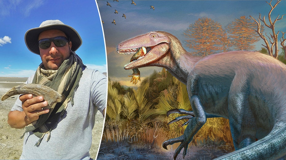Terrifying ancient predator with 'powerful claws' unearthed, its last meal still in its jaws