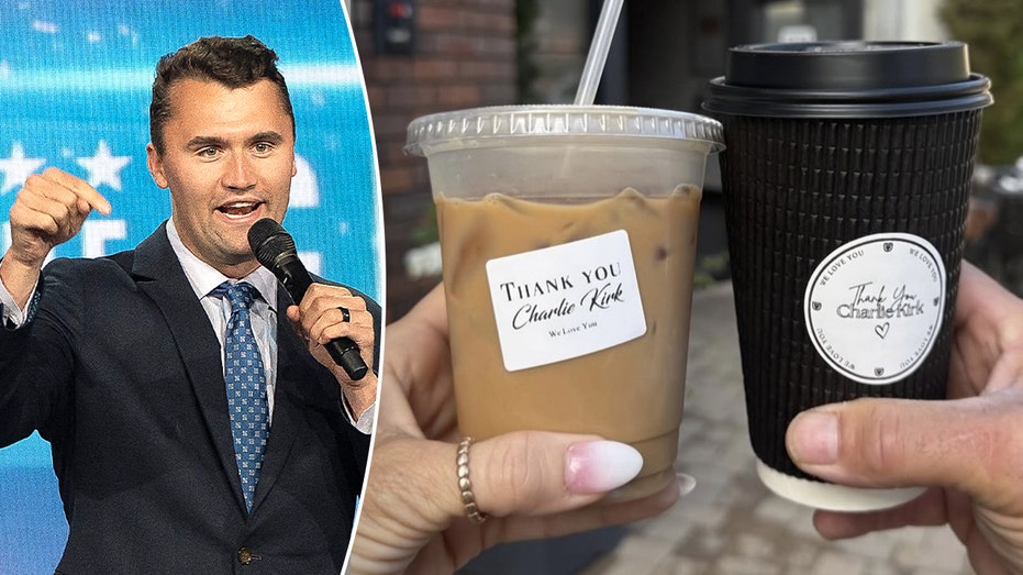 Coffee shop that honored Charlie Kirk sees huge sales surge after it's 'flooded with righteous people'