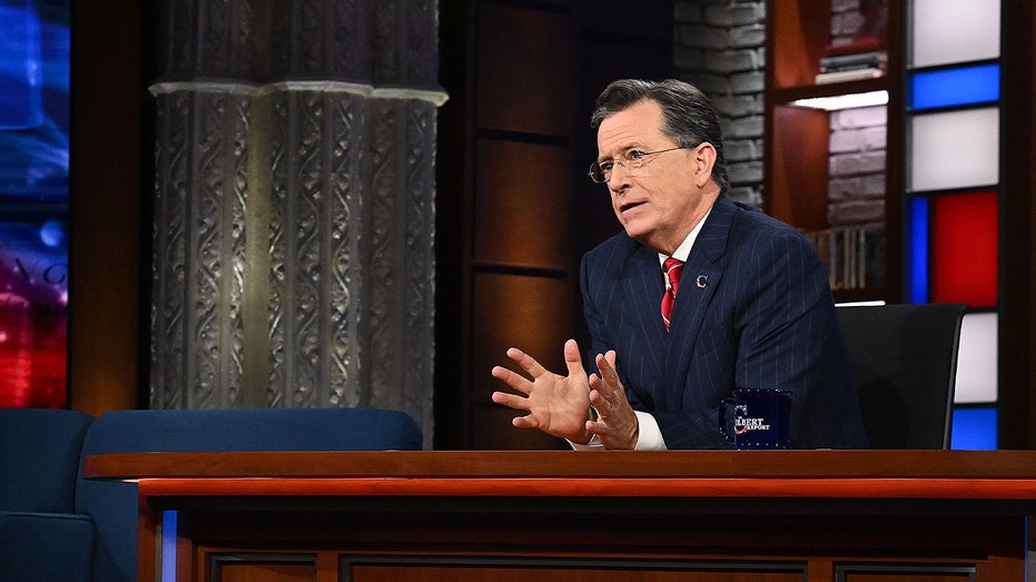 Stephen Colbert sarcastically salutes Paramount’s new chief on 'National Boss’s Day'