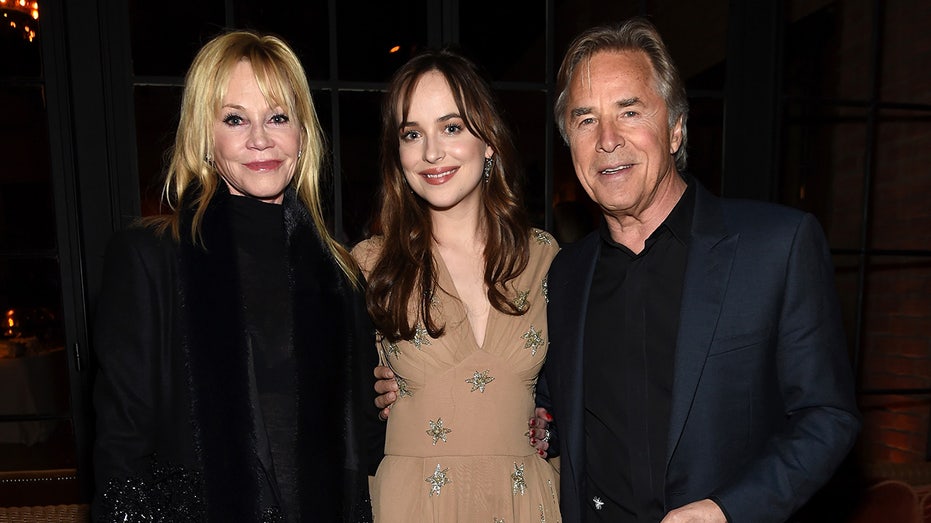Dakota Johnson reveals 'scary' childhood in spotlight as Melanie Griffith and Don Johnson's daughter