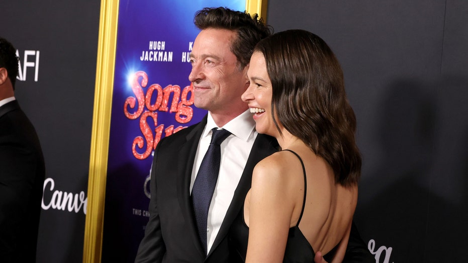 Hugh Jackman, Sutton Foster make romance red carpet official months after actor’s divorce from longtime wife