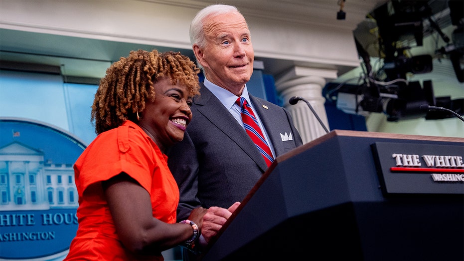 Karine Jean-Pierre insists to skeptical CBS anchors that Biden was treated unfairly, always seemed sharp