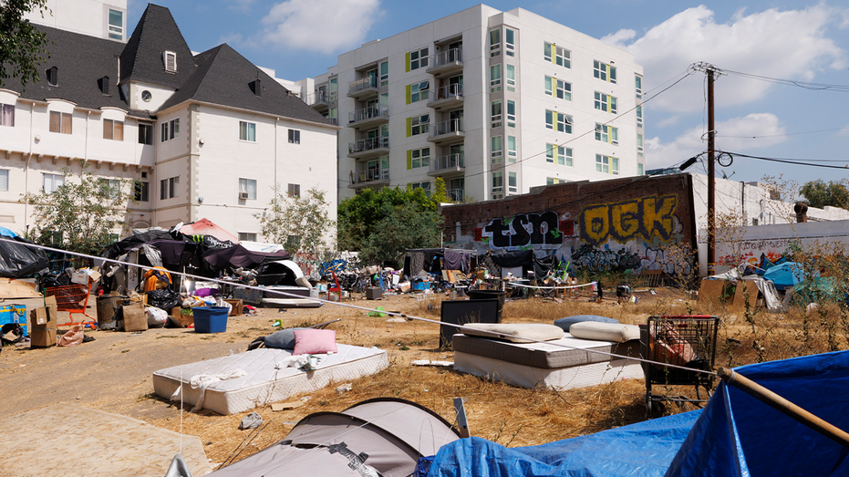 Los Angeles city council candidate pledges to live in trailer outside drug-infested park