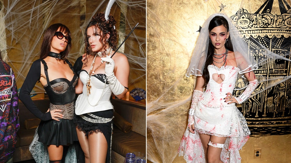 Hollywood’s Halloween: Paris Hilton, former Disney star Victoria Justice lead celebs in eye-catching costumes