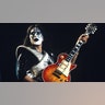 Ace Frehley on stage in makeup