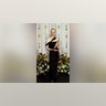 Nicole Kidman in a black dress after winning her Academy Award in 2003.