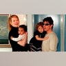 Nicole Kidman and Tom Cruise photographed with their adopted children in January 1996.