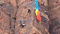 Video captures daring helicopter rescue of BASE jumper dangling from canyon wall - Fox News