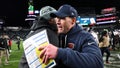 Bears coach goes topless in wild locker room celebration after dominating Eagles - Fox News