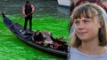 Greta Thunberg fined, banned from Venice after Extinction Rebellion dyes Grand Canal green - Fox News