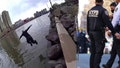 NYPD officer leaps into freezing river to save teenage girl from drowning - Fox News