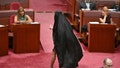 Australian senator wears burqa after move to block her face-covering ban bill - Fox News