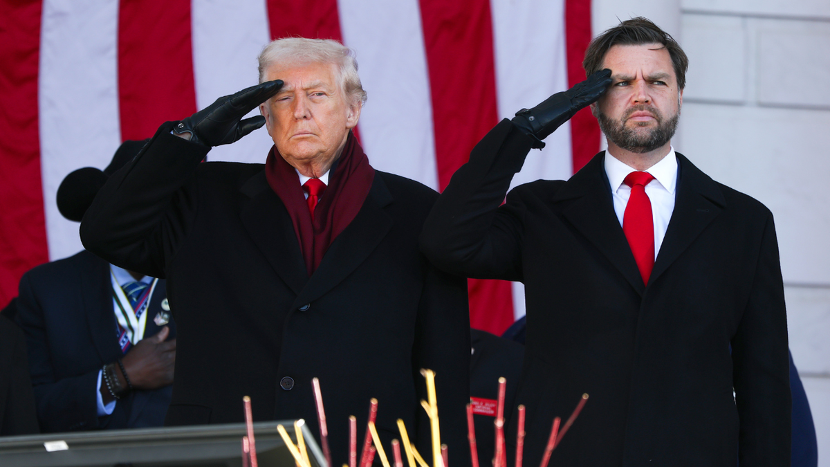 vance and trump veterans day