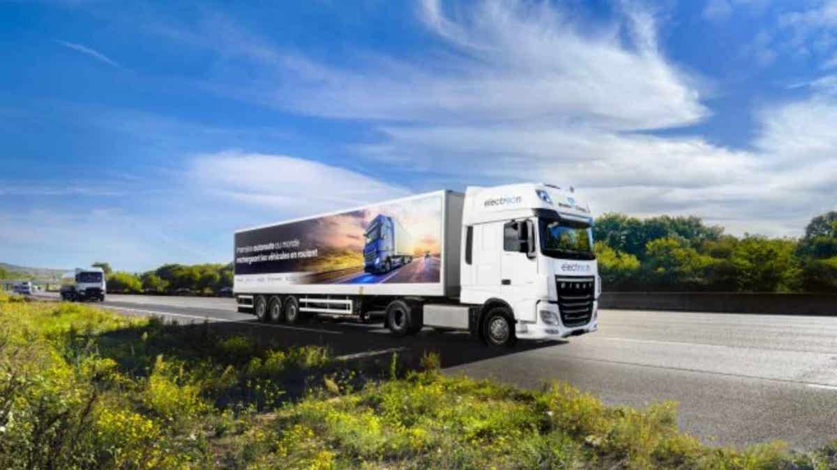 Electric trucks and buses can save time in charging.