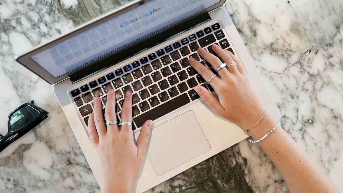 The user searches on Google.