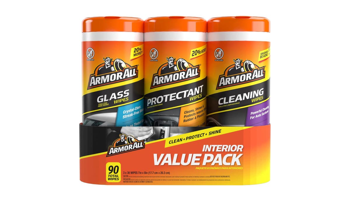 Give your car that just-detailed look with these wipes.