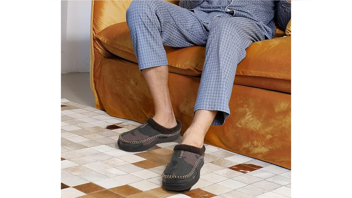 Wear these slippers inside and out.