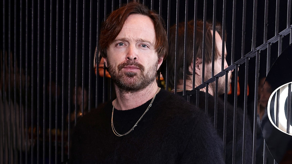 Aaron Paul at a cocktail party for The Only Caviar in Las Vegas in November 2025.