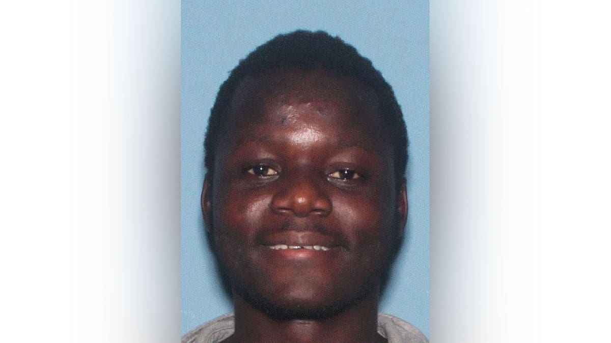 A mugshot of Abel Kai Gblah