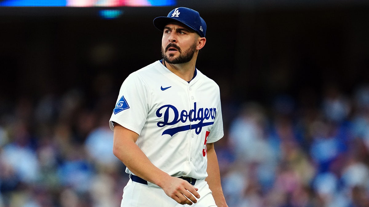 Dodgers pitcher Alex Vesia steps away before World Series, misses