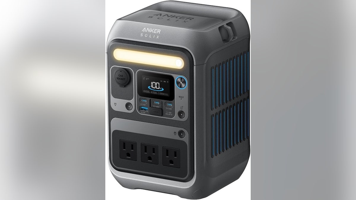 Use the eight outlets to run all your devices.