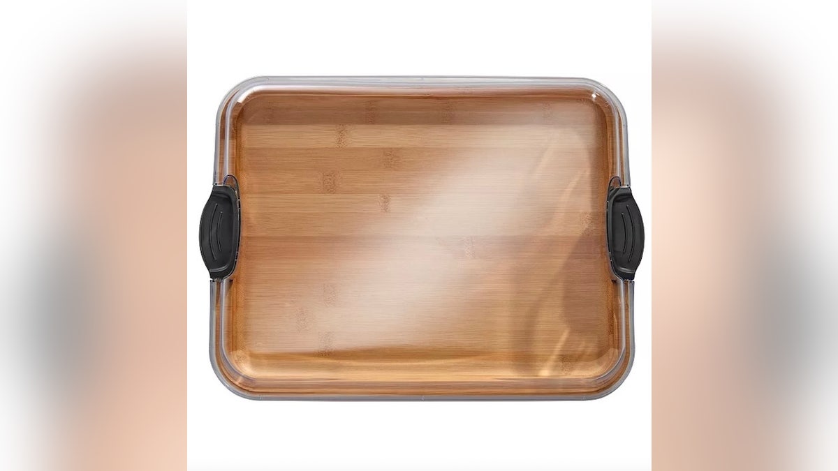 Take your charcuterie board on the go with this lidded set.