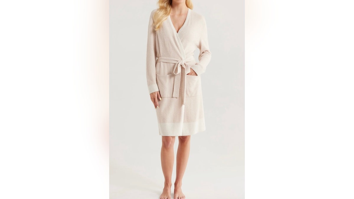 Chase away morning chills with a cozy robe.