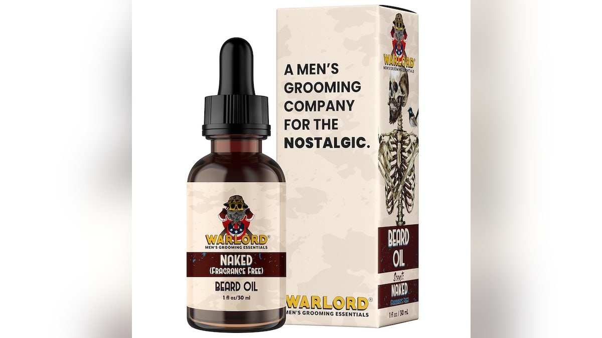 Cleanse your beard with this non-greasy oil. 