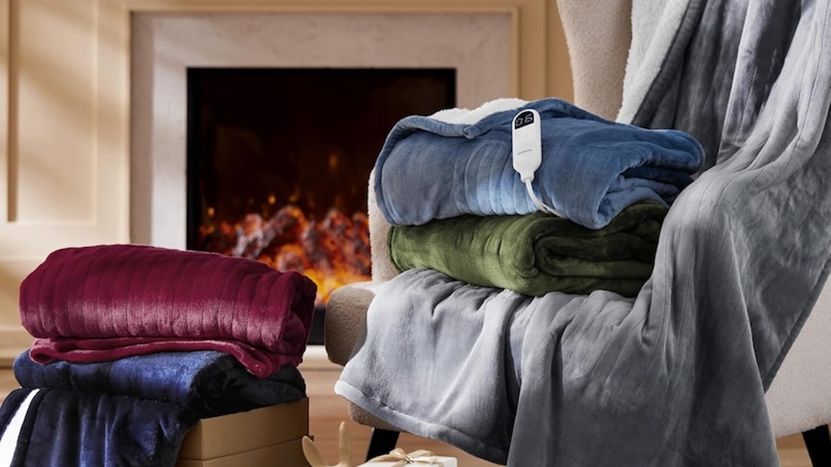 Warm up quickly with an electric blanket.