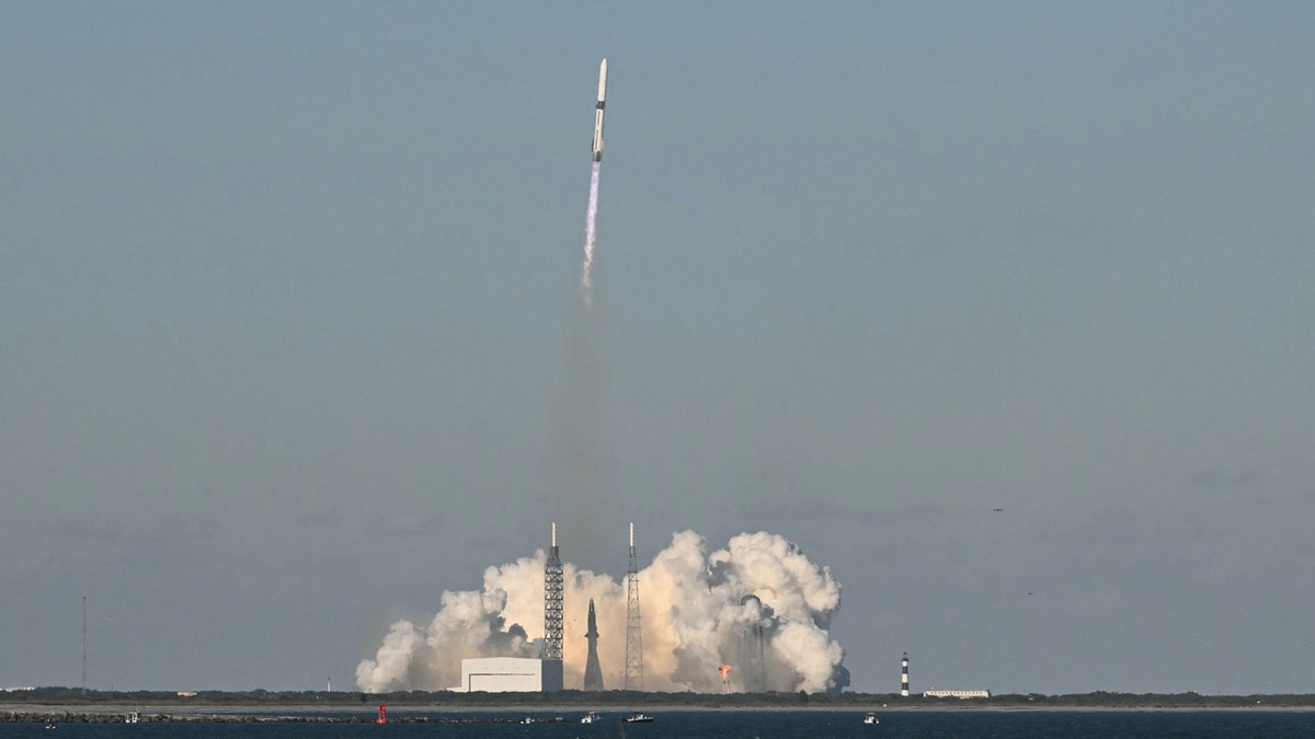 Blue Origin Rocket launches in second mission