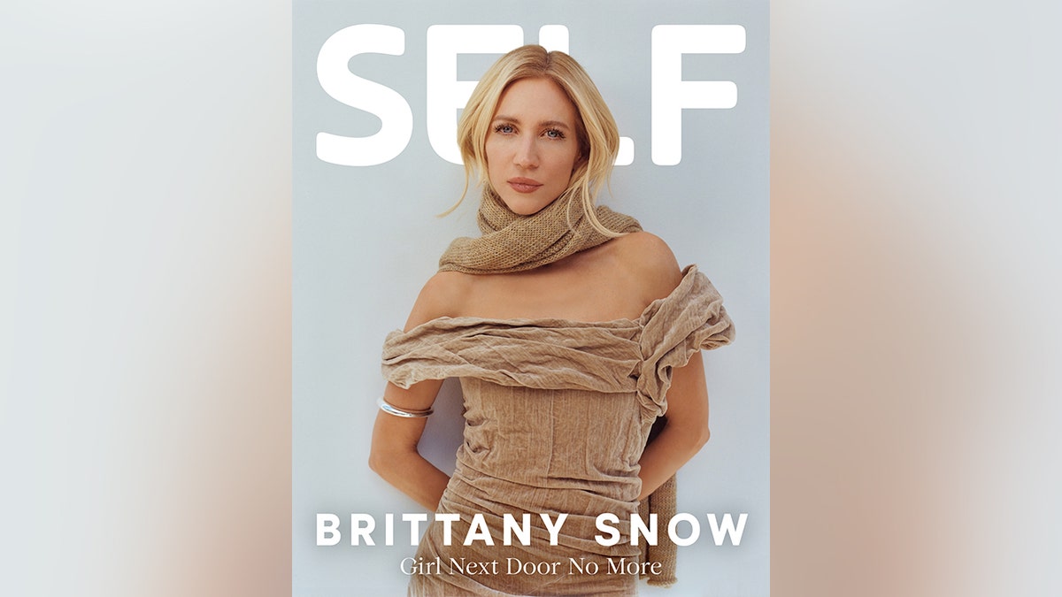 Brittany Snow on the cover of Self Magazine in November 2025.
