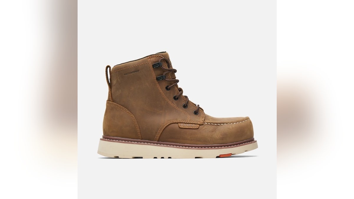 Repel mud, water and oil with these work boots.